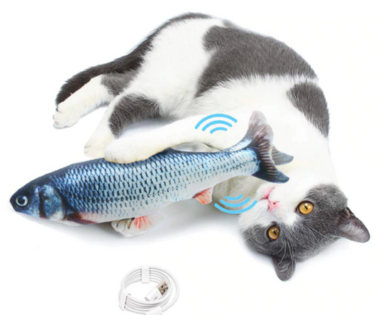 Pescado de juguete para gatos